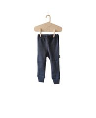 《COODO》リブ　レギンス／ THICK RIBBED LEGGINGS(110サイズ)_black