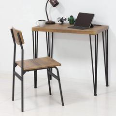 新品・送料無料》ユーリ ワークデスクW75(ブラウン)(ナチュラル