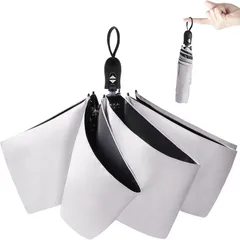 【特価商品】遮熱 完全遮光 ワンタッチ自動開閉 折りたたみ傘 100% コンパクト 折り畳み日傘 紫外線遮断 UVカット率 耐風撥水 晴雨兼用 携帯便利 超軽量 メンズ レディース 日傘 男女兼用 暑さ対策 母の日 AYO 父の日 ギフト