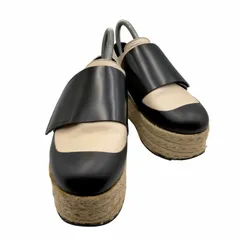 マルニ MARNI エスパドリーユ レザー 厚底 カジュアルシューズ  レディース 表記無 のサムネイル