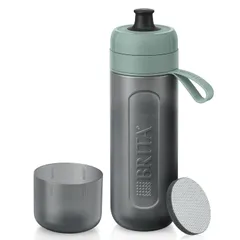 【特価セール】カートリッジ1個付 600ml ダークグリーン アクティブ マイボトル PFOS/PFOA除去試験済 ウォーターボトル 水筒 ボトル型 浄水器 ブリタ