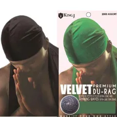 #2000【13色】Premium Velvet Du-rag DU-RAG(ドゥーラグ）