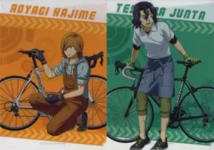 【中古】クリアファイル 手嶋純太＆青八木一 A4クリアファイル2枚セット おうち時間 メンテナンスVer. 「弱虫ペダル GLORY LINE」