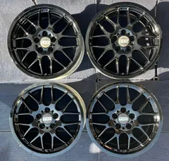 最安値挑戦NA388 中古 BMW MOTORSPORT BBS ホイール RD299 18×8J +34 RD800 18×8.5J +37 PCD 120 タイヤ 255/35R18 225/40R18 4本 タイヤ・ホイールセット