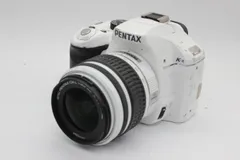 BレンズPENTAX K-x SR SMC PENTAX-DAL 18-55ｍｍ F3.5-5.6 AL ホワイト ペンタックス 単三電池で動きます