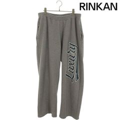 【未使用に近い】ヘザーグレーのメンズ TROMPE L'OEILデニム ヘザーグレー の メンズ Trompe L'oeil スウェットパンツ | Balenciaga