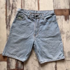 デニムショートパンツ ライトブルー 古着