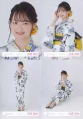 【中古】生写真(乃木坂46) ◇櫻坂46/目黒陽色/櫻坂46ランダム生写真【2025年 浴衣】 4種コンプリートセット