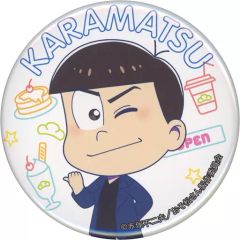 おそ松さん　カラ松　抽選会　非売品　ランダム　缶バッジ　箔押しサインver おそ松さん カラ松 抽選会 非売品 ランダム 缶バッジ 箔押しサインver