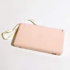 【動作未確認】Nintendo ニンテンドウ Nintendo DS LITE USG-001 ピンク ケース 専用ソフト4本 セット ジャンク品