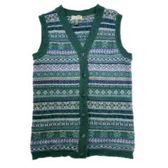 Ssize L.L.Bean wool knit 23110532 80年代 エルエルビーン ウールベスト