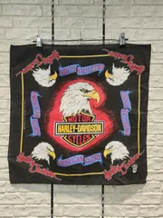 新品未使用 ハーレーダビッドソン バンダナ コブラ デッドストック Harley ハーレーダビッドソン バンダナ（レッド・USA）/Harley Davidson