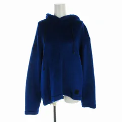 エンポリオアルマーニ EMPORIO ARMANI パーカー シャギー フーディー プルオーバー M 青 ブルー /EEのサムネイル
