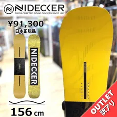 スノーボード 板 型落ち メンズ 25 NIDECKER SENSOR TEAM 156cm ナイデッカー センサーチーム グラトリ フリースタイル アウトレットのサムネイル