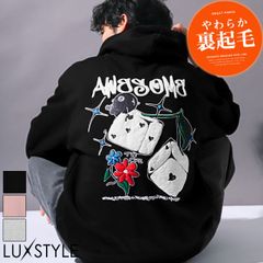 パーカー メンズ 裏起毛 発泡プリント ロゴ バックプリント【グラフィック発泡プリント裏起毛プルパーカー】メンズパーカー プルパーカー グラフィック ダイス プリント ユニセックス ストリート カジュアル 韓国 秋 冬 aa-2920