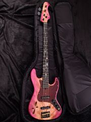 Bacchus バッカス 限定 エレキベース 桜モデル セミホロウ WOODLINE-HOLLOW4 FUYUZAKURA WSE’24/E SPP-VGR