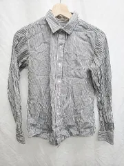 ◇ ⊂Φ URBAN RESEARCH Sonny Label ストライプ　ポケット 長袖 シャツ サイズFREE グレー レディース P  【1409250016851】