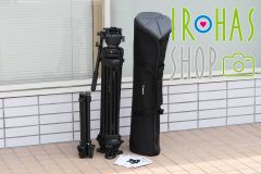 Manfrotto 525MVB Video Tripod + 503 Fluid Video Head #59881H