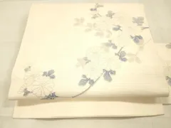 着物屋こころ■太鼓柄袋帯　相良刺繍　紬地　花鳥文　金彩　逸品　未使用　km779 平和屋-こころ店□豪華黒留袖 作家物 中国三大刺繍 相良刺繍