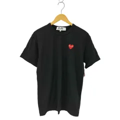 プレイコムデギャルソン PLAY COMME des GARCONS T-Shirt ハートロゴ クルーネックTシャツ メンズ  XL