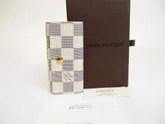 ルイヴィトン LOUIS VUITTON ダミエアズール ゴールド金具 ミュルティクレ4 4連 キーケース キーリング メンズ レディース 【未使用保管品】