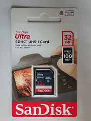 【新品・未開封】SDカード 32GB Class10 サンディスク SDSDUNR-032G-GN3IN SANDISK SDXCカード SD エスディー