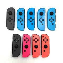 【中古】ｹﾞｰﾑOP）【ｼﾞｬﾝｸ】Joy-Con ジョイコン9個まとめ 右4個 左5個[95][240095289059]
