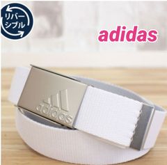 【新品】adidas アディダス リバーシブル ゴルフベルト フリーサイズ UNIVERSAL WEBBING BELT テープ ベルト