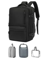 ジム リュック メンズ サブバッグ3点セット付き 【防臭防汚】【シューズ収納ポケット付き】 バックパック トレーニング フィットネス スポーツ ランニング ゴルフ テニス バドミントン 卓球 旅行 出張 ALA-007 (ブラック) [ブラック]