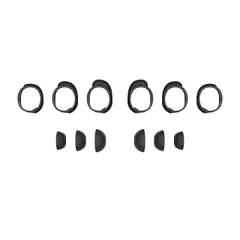 【迅速発送】Bose QuietComfort Earbuds II Fit Kit 交換用シリコン製イヤーチップ(S/M/L) スタビリティバンド(1/2/3) トリプルブラック