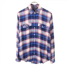 ギャップ ペンドルトン コラボ チェック柄 長袖 シャツ S ブルー 他 GAP x PENDLETON レディース