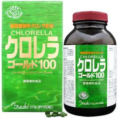 ユウキ製薬 クロレラ ゴールド 51-103日分 約1550粒 サプリ 細胞壁破砕 100％