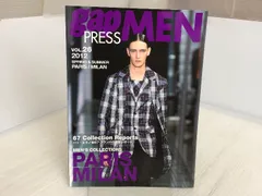 【4冊セット】ギャッププレス MEN gap PRESS MEN パリ・ミラノ 2025-26 A/W gap PRESS MEN vol.78 PARIS | gap編集部 |本