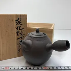 黒色陶器急須 木箱付き　黒田隆　急須 2025年最新】黒田隆 急須の人気アイテム - メルカリ