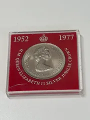 タークス・カイコス諸島　25CROWNS銀貨　エリザベス2世戴冠式25周年記念 タークス・カイコス諸島 25CROWNS銀貨 エリザベス2世戴冠式25