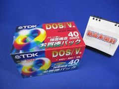 未開封 TDK DOS/V用 3.5インチフロッピーディスク40枚入 4個セット