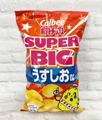 [メルカリshops]472g カルビー ポテトチップス スーパービッグ　うすしお味