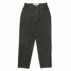 美品 シンゾーン Shinzone CARROT DENIM キャロット デニム パンツ ジーンズ テーパード ヴィンテージ風 ハイウエスト ハイライズ 5ポケット ジーパン Gパン ボトムス 36 黒 ブラック 19SMSPA68/■M65 レディース