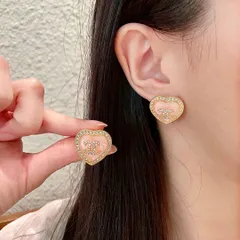 【今日特価】Chanel ヴィンテージ アルファベット ピアス！送料無料で限定価格-MM輸入