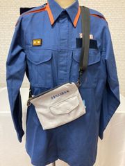 ８８．🚒活動服ショルダーバッグ（アップサイクル商品）🚒
