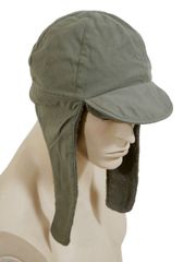 西ドイツ軍 ウィンターキャップ OD 中古良