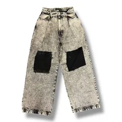 参考上代17930円 未使用品 MAISON SPECIAL Square Cut Denim Pants スクエアカットデニムパンツ ダメージジーンズ メゾンスペシャル 21241465203 ベージュ 36 742A1