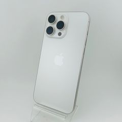 美品】 バッテリー88% iPhone15 Pro Max 512GB ホワイトチタニウム SIM