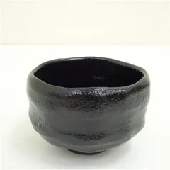 【茶道具】黒楽茶碗　桂窯　伊藤桂楽作　美品　茶碗A297 茶道具】黒楽茶碗 桂窯 伊藤桂楽作 美品 茶碗A297 - メルカリ