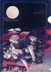 【中古】文房具 [単品] 五虎退＆厚藤四郎 描き下ろしA4クリアファイル 「C92 刀剣乱舞-ONLINE- 2017夏コミセット」