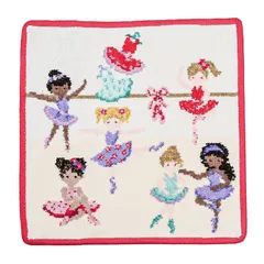 新品 フェイラー FEILER ハンカチ ハンドタオル タオルハンカチ 25cm BALLERINA バレリーナ ピンク【ネコポス】