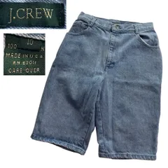 USA製　J.CREWハーフパンツデニムジーンズ　10　PTS0092のサムネイル