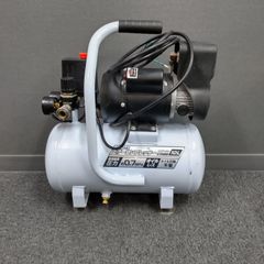 【EARTH MAN 中古品】静音タイプ オイルレスエアーコンプレッサー 10L ACP-10AA