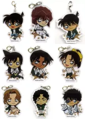 【中古】キーホルダー 全9種セット 「劇場版 名探偵コナン 100万ドルの五稜星 アクリルチャームコレクション」 劇場グッズ