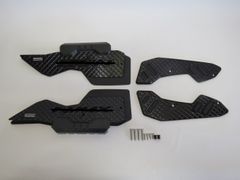 NMAX nmax125/155 n-max V3 2025 以降 CNC アルミ ステップボード スリップ防止機能付き 黒